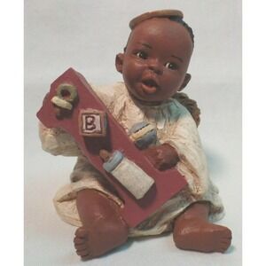 ALL GODS CHILDREN "CECE" 1997 MARTHA ROOT FIGURINE‎ #2 GOD IS LOVE